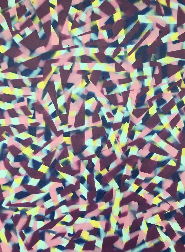 Untitled, 2021, 80x60cm, Acrylic on Canvas, - 650 Euro -