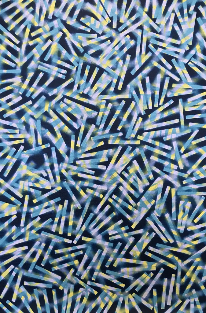 Untitled, 2021, 90x60cm, Acrylic on Canvas, - 700 Euro - 