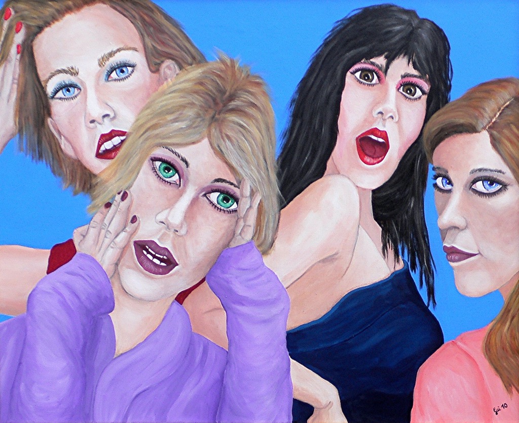 Barbielon, 2010, 120x100 cm, Acrylic on Canvas, - 1500 Euro -