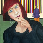 United Colours of Babylon, 2007, 110x80cm, Acrylic on canvas, - 1100 Euro -