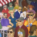 Outside, 2007, 200x160cm, Acrylic on canvas, - 4000 Euro -