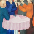 Officials,2008, 150 x 110, Acrylic on canvas, - 1900 Euro - 