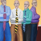 Im Prinzip Handlungsfähig, 2020, 120x100cm, Acrylic on Canvas, - 1400 Euro - 