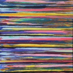 Sunset, 2012, 100x90cm, Acrylic, Pigments on Canvas, - 1000 Euro - 