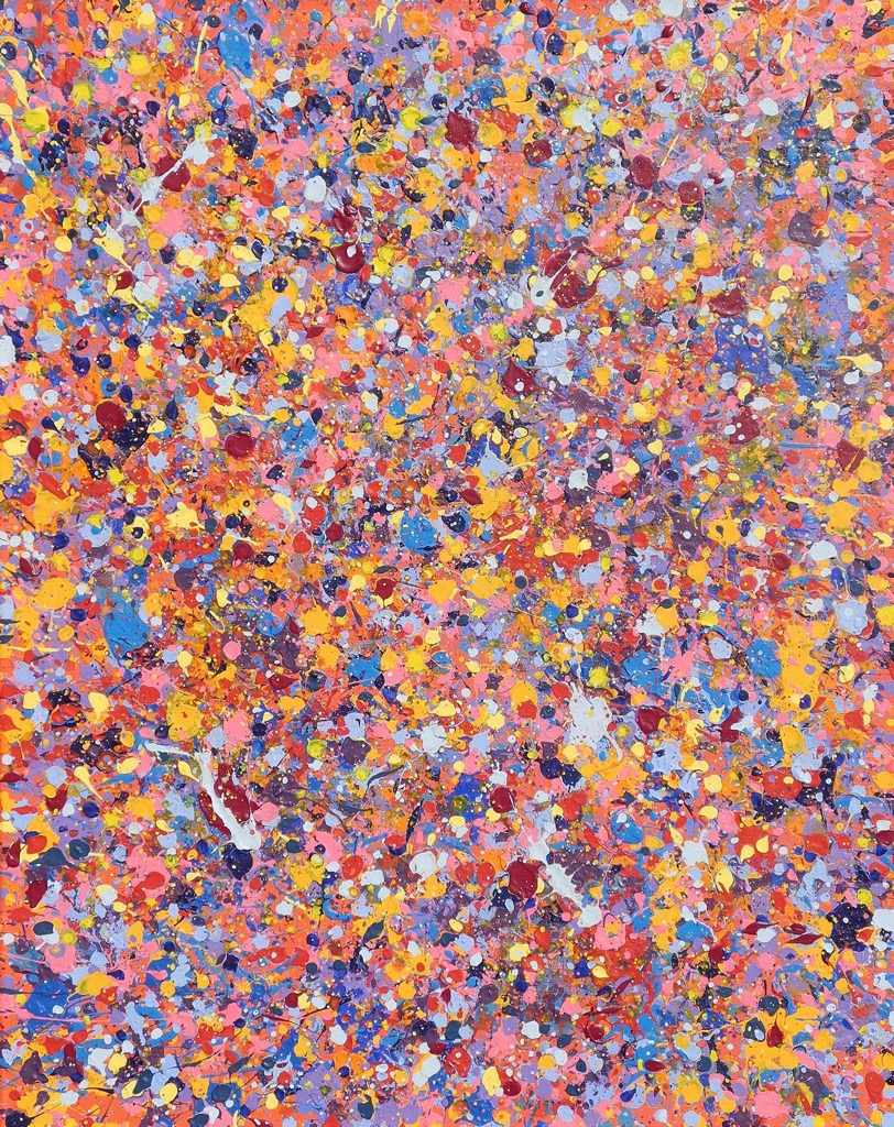 Untitled IX, 2012, 100x80cm, Acrylic on Canvas, - sold - 