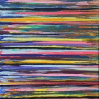 Untitled, 2012, 100 x 90 cm, Acrylicm Pigments on Canvas, 1000 Euro -