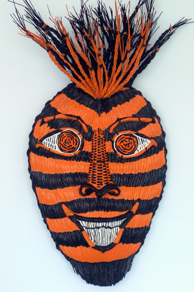 Mask III, 2008, ca. 75x40cm, Mixed Media, - 800 Euro -