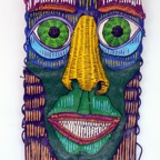mask VII, 2008, ca. 50x35cm, Mixed Media, - 600 Euro -