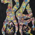 Breakdancer; 2013, 120x100cm, Acrylic on Canvas, - 1500 Euro -