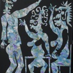 Café, 2013, 200x150cm, Acrylic on Canvas, - 3500 Euro -