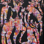 Dancer, 2013, 200x150cm, Acrylic on Canvas, - 3500 Euro -