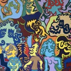 Discrepancy, 2019, 160x120cm, Acrylic on Canvas, - 2400 Euro - 