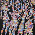 The Beautifuls, 2013, 200x150cm, Acrylic on Canvas, - 3500 Euro - 