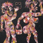 Walking, 2013, 120x100cm, Acrylic on Canvas, - 1500 Euro -