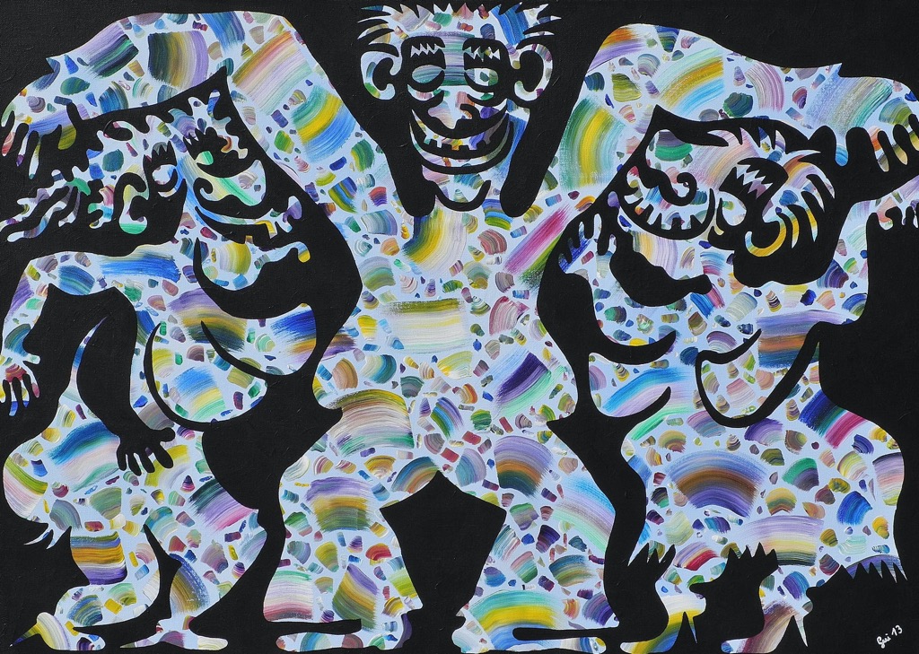 Hello, 2013, 140x110cm, Acrylic on Canvas, - 2000 Euro -