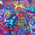 People I, 2010, 150x110cm, Acrylic on Canvas, - 2100 Euro -